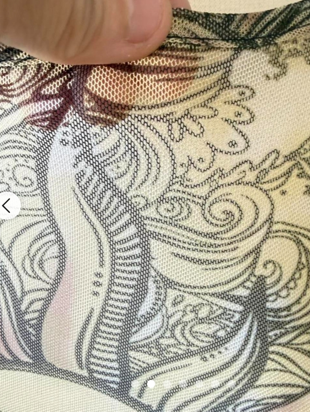 Celestial Sun Mesh Top - Picture 7 of 7
